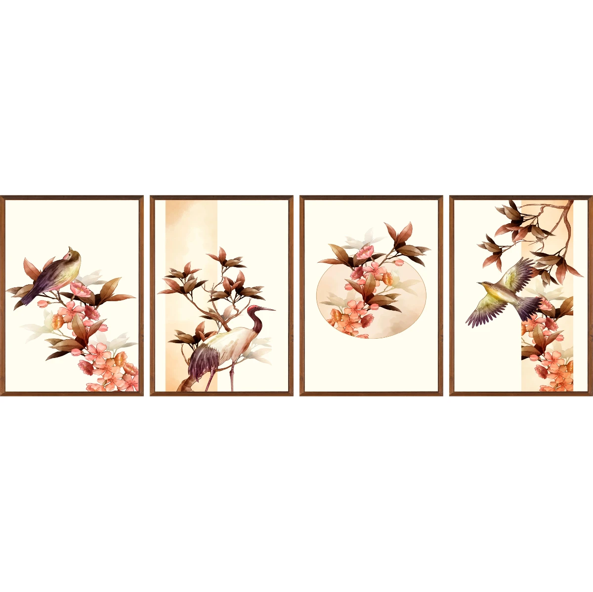 Statik Tutunma Özellikli Tablo - Poster Hayvan (Model- 21) 