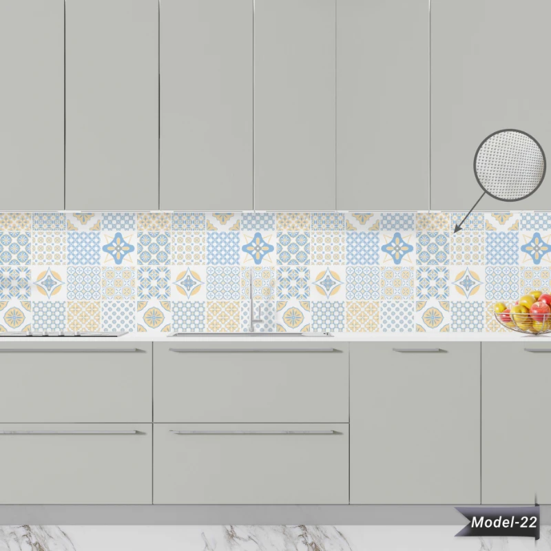 Yapışkanlı Tezgah Arası Kaplama (Model- 22)