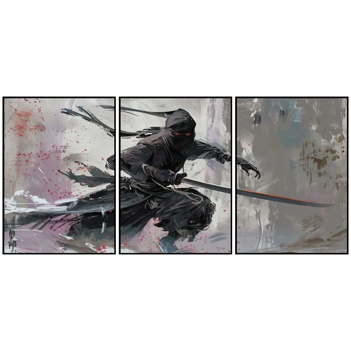 Statik Tutunma Özellikli Tablo - Poster Anime (Model- 1)