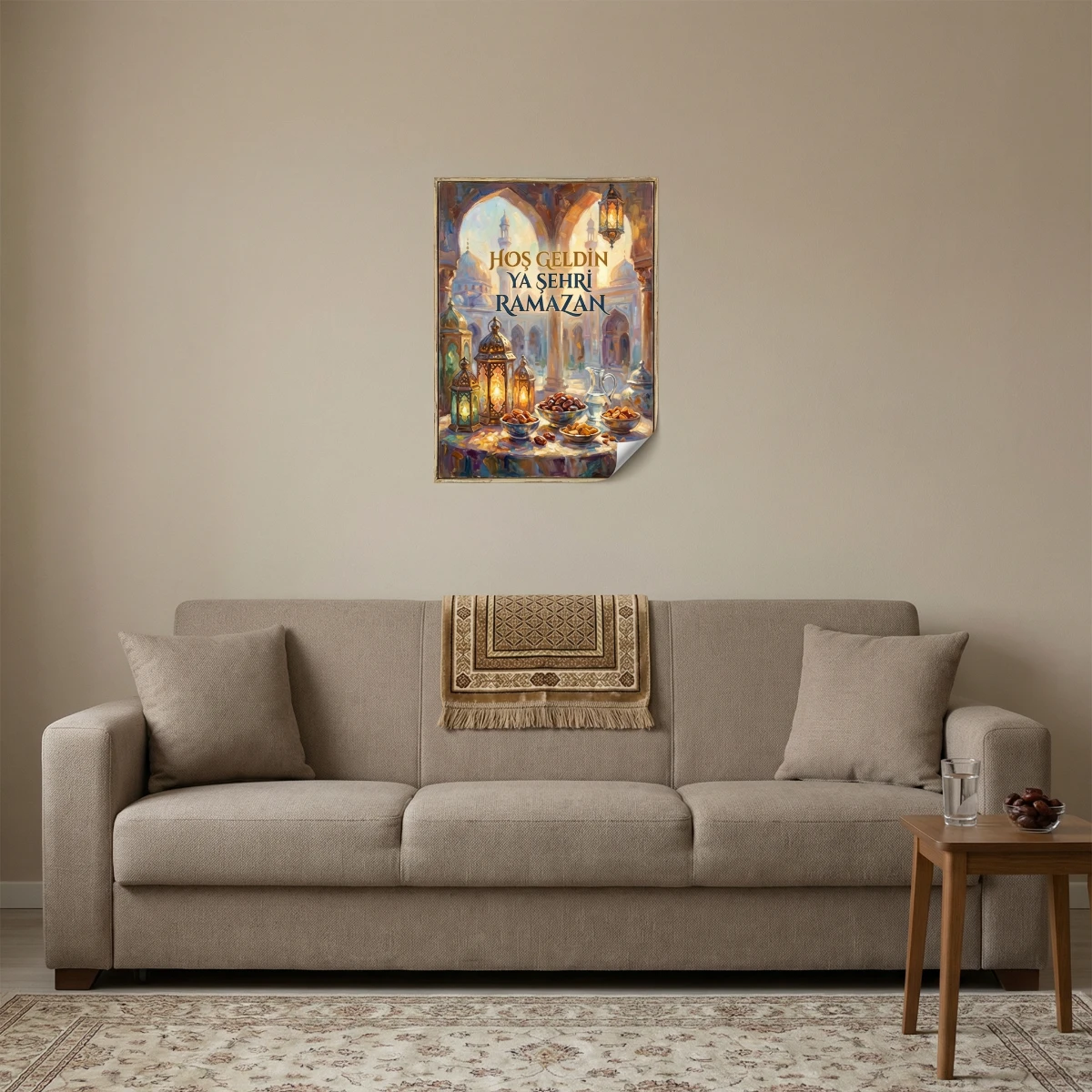 Ramazan Tablo  - Poster Dini (Model- 59)