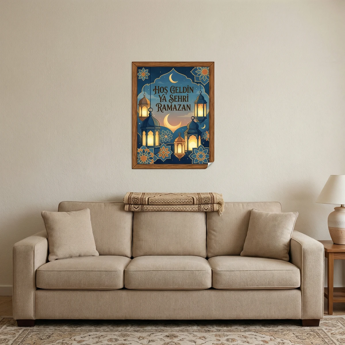 Ramazan Tablo  - Poster Dini (Model- 62)