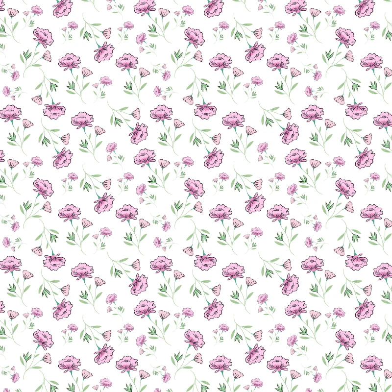 Duvar Kağıdı Çiçek Desen (Model -2053)