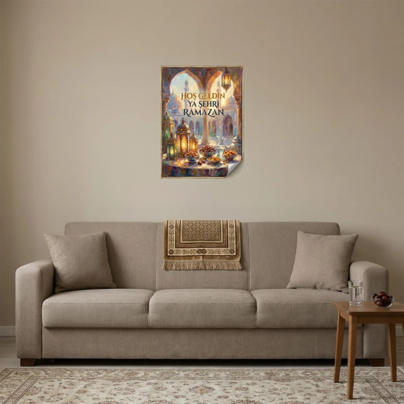 Ramazan Tablo  - Poster Dini (Model- 59)