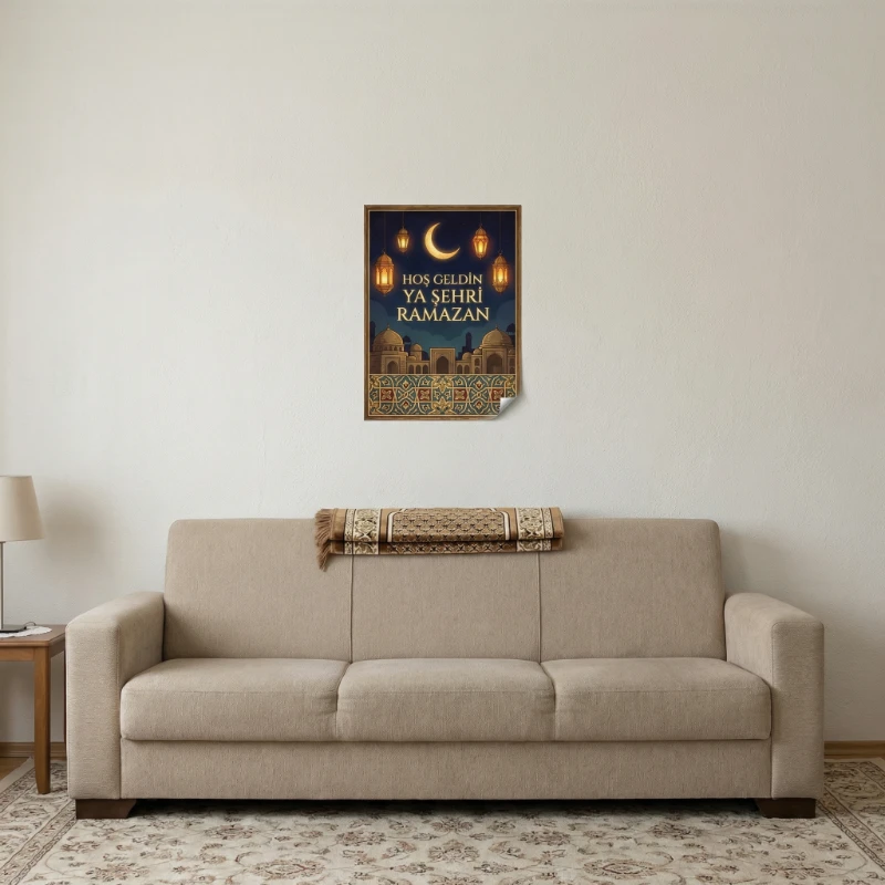Ramazan Tablo  - Poster Dini (Model- 63)