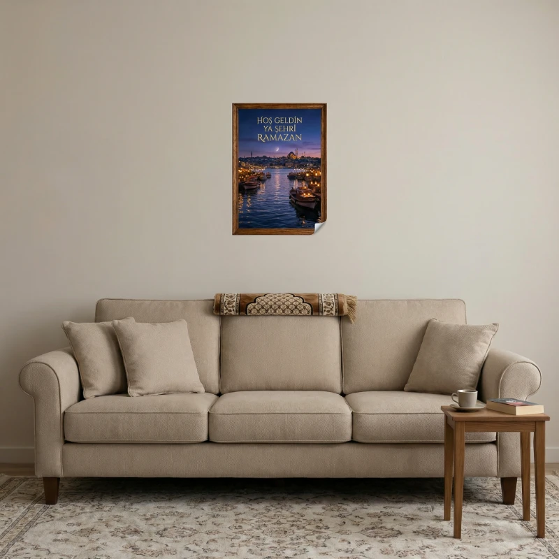 Ramazan Tablo  - Poster Dini (Model- 64)