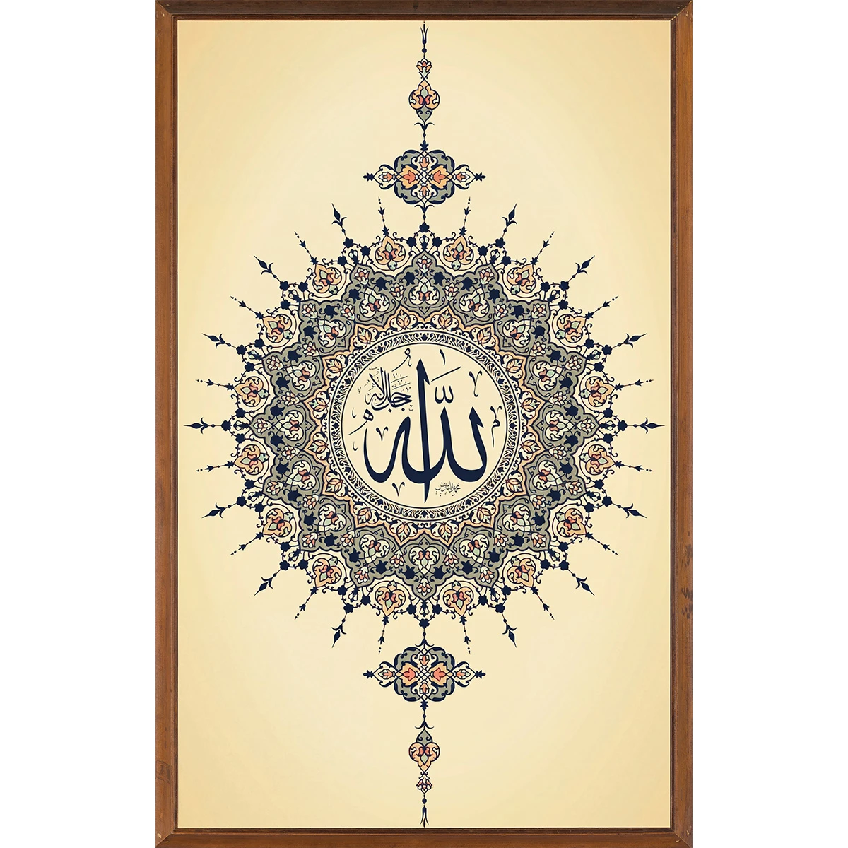 Statik Tutunma Özellikli Tablo  - Poster Dini (Model- 85) 