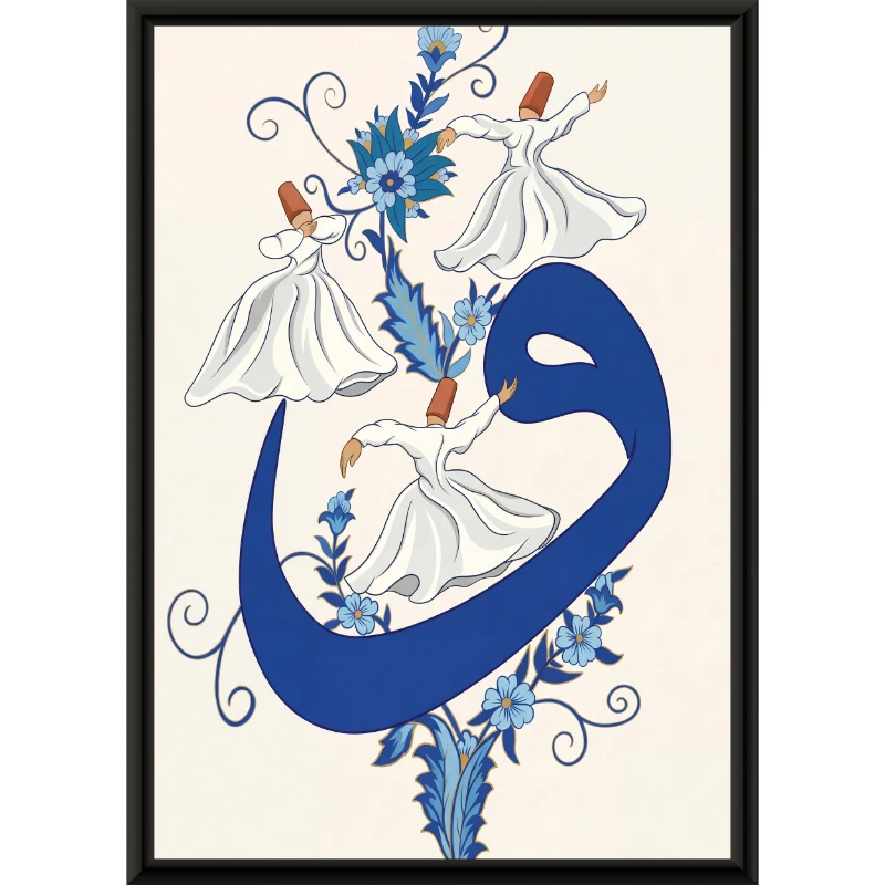 Statik Tutunma Özellikli Tablo  - Poster Dini (Model- 4)