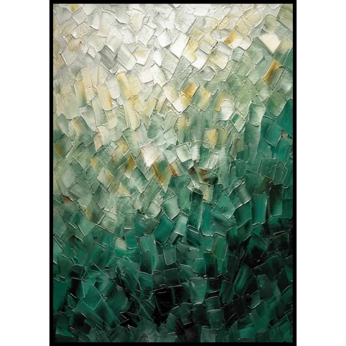 Statik Tutunma Özellikli Tablo - Poster Modern (Model-24) 