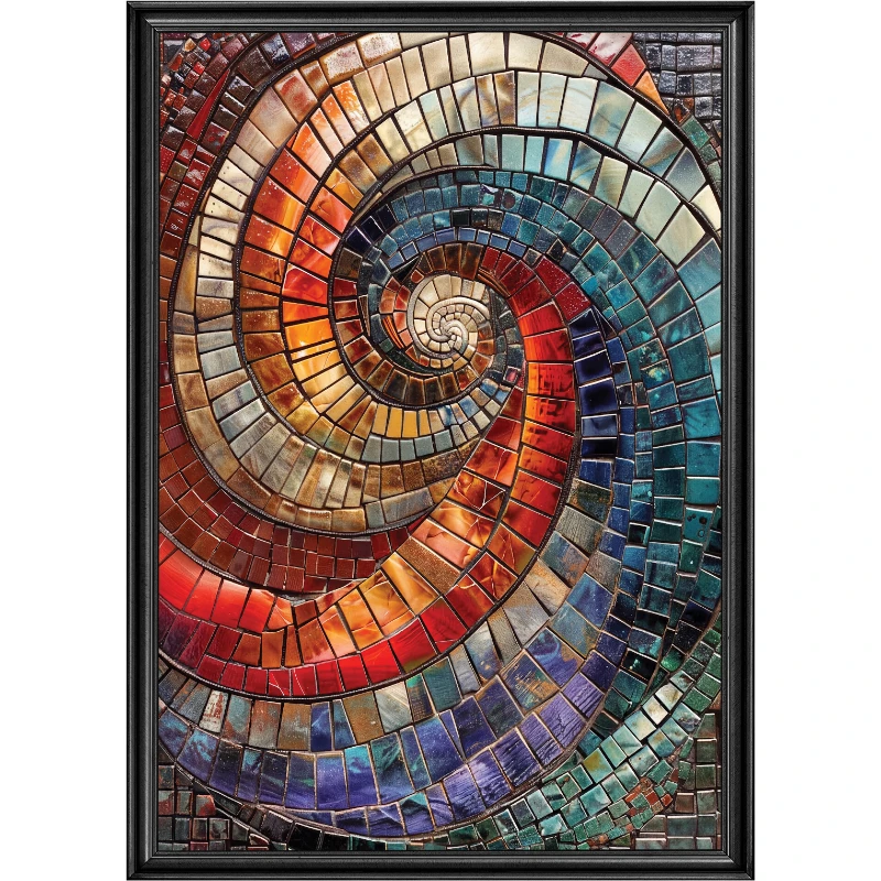 Statik Tutunma Özellikli Tablo - Poster Modern (Model-25)