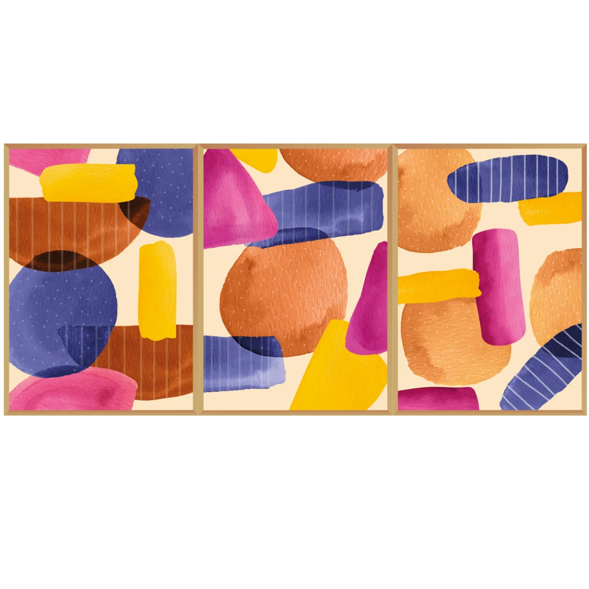 Statik Tutunma Özellikli Tablo - Poster Modern (Model- 27) 