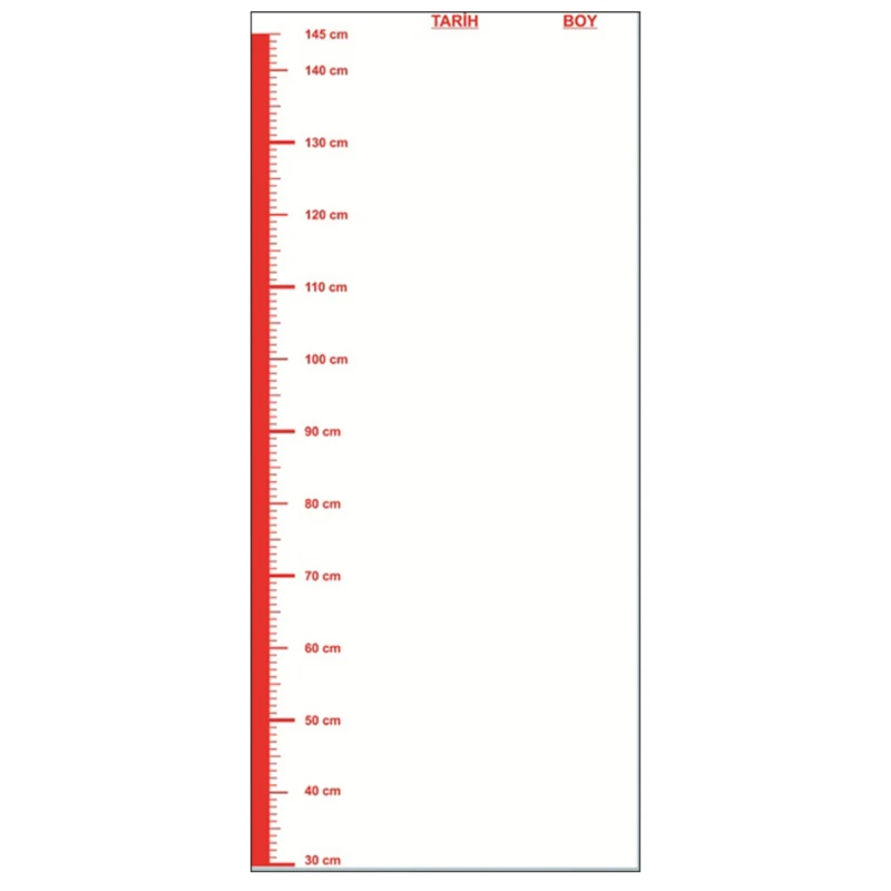 Yayın Kanalına Özel Stok Fazlası Boy Ölçerli Yaz - Sil Tahta 