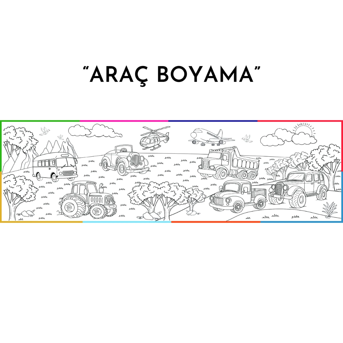 Boyama Kağıdı Çeşitleri  