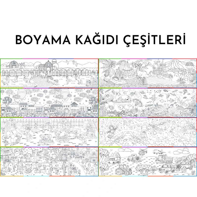 Dev Boyama Kağıdı