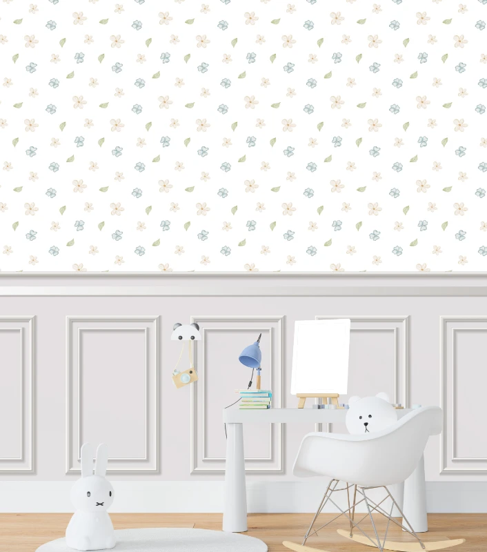 Duvar Kağıdı Çiçek Desen (Model -2058)