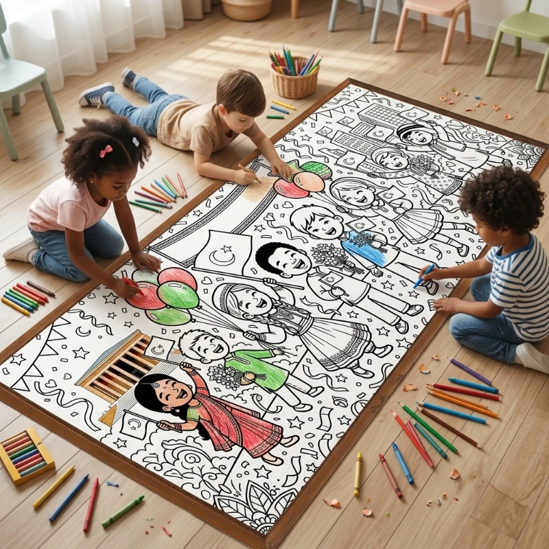 23 Nisan Boyama Kağıdı (Model -2)