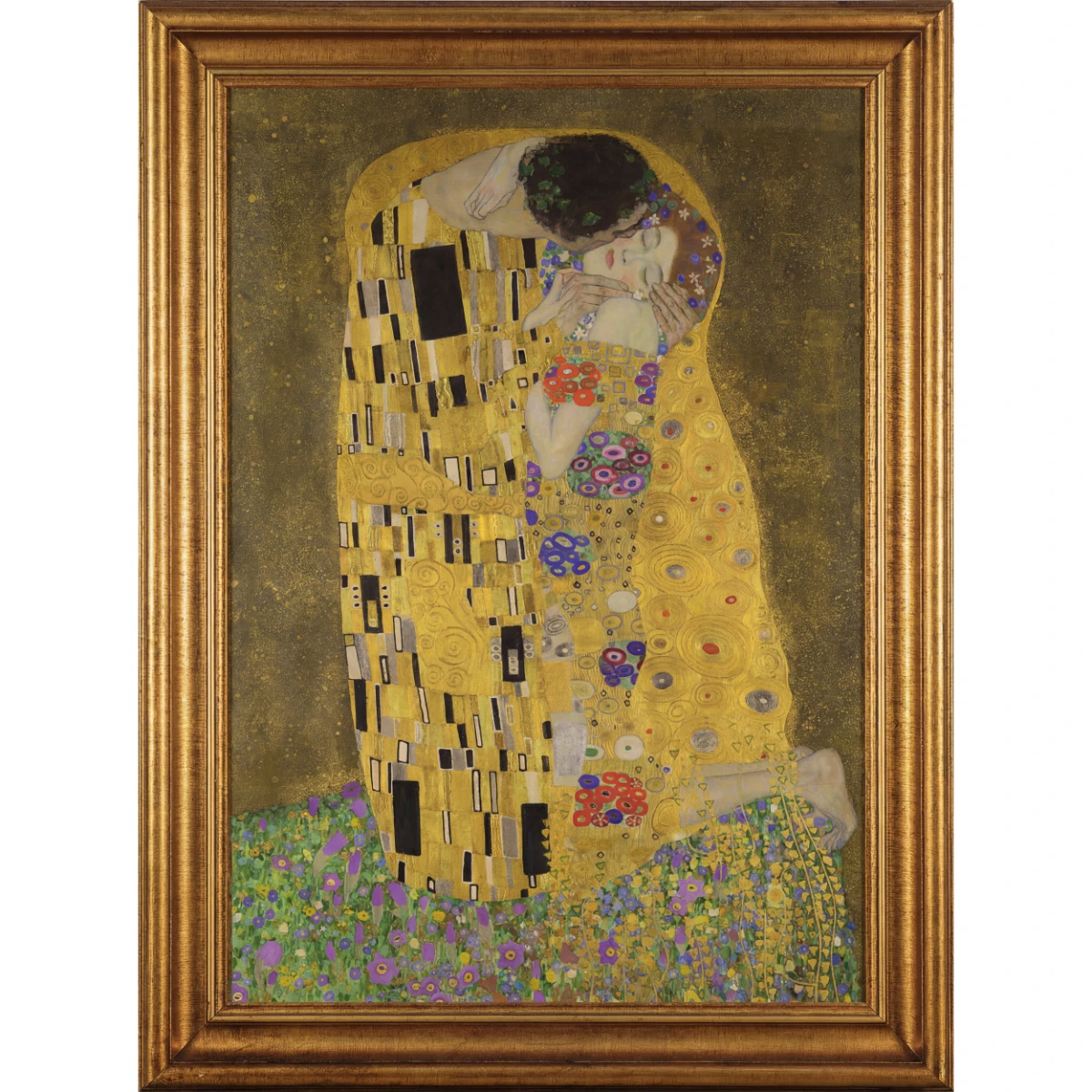 Öpücük Tablo - Poster Dünyaca Ünlü ( Model-28) 