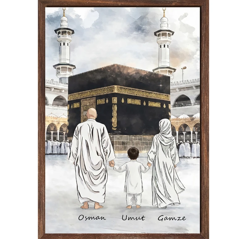 Statik Tutunma Özellikli Tablo  - Poster Dini (Model- 81)