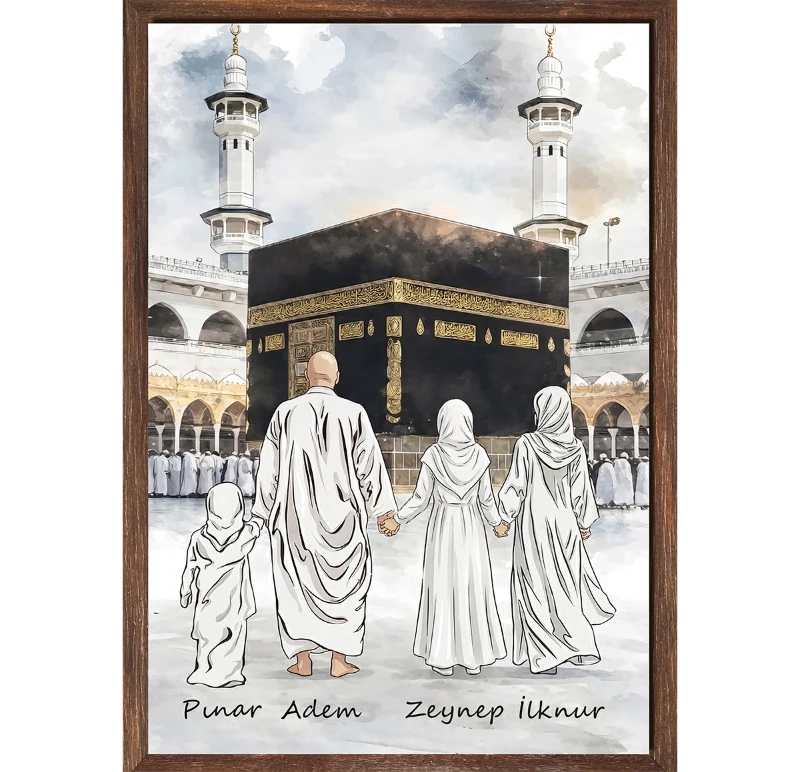 Statik Tutunma Özellikli Tablo  - Poster Dini (Model- 82)