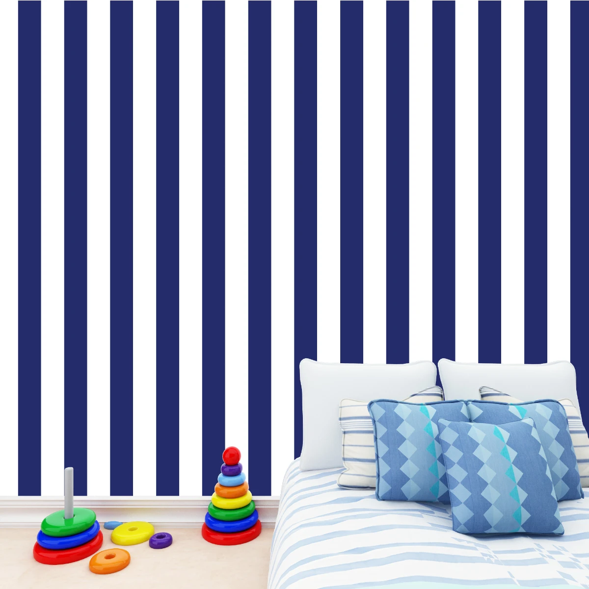 Duvar Kağıdı Çıta Desen (Model -9048)