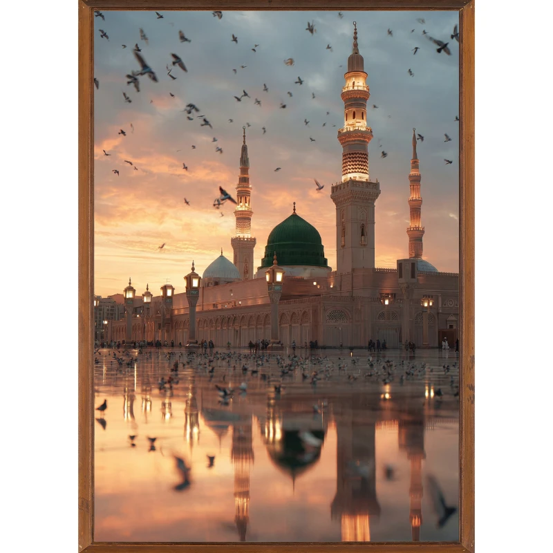Mescidi Nebevi Tablo  - Poster Dini (Model- 98)