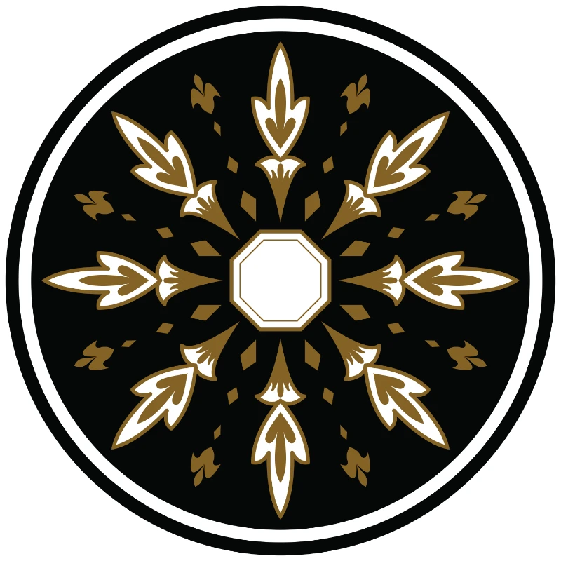 Yapışkanlı Desenli Yuvarlak Masa - Sehpa Kaplama (Model- 4)