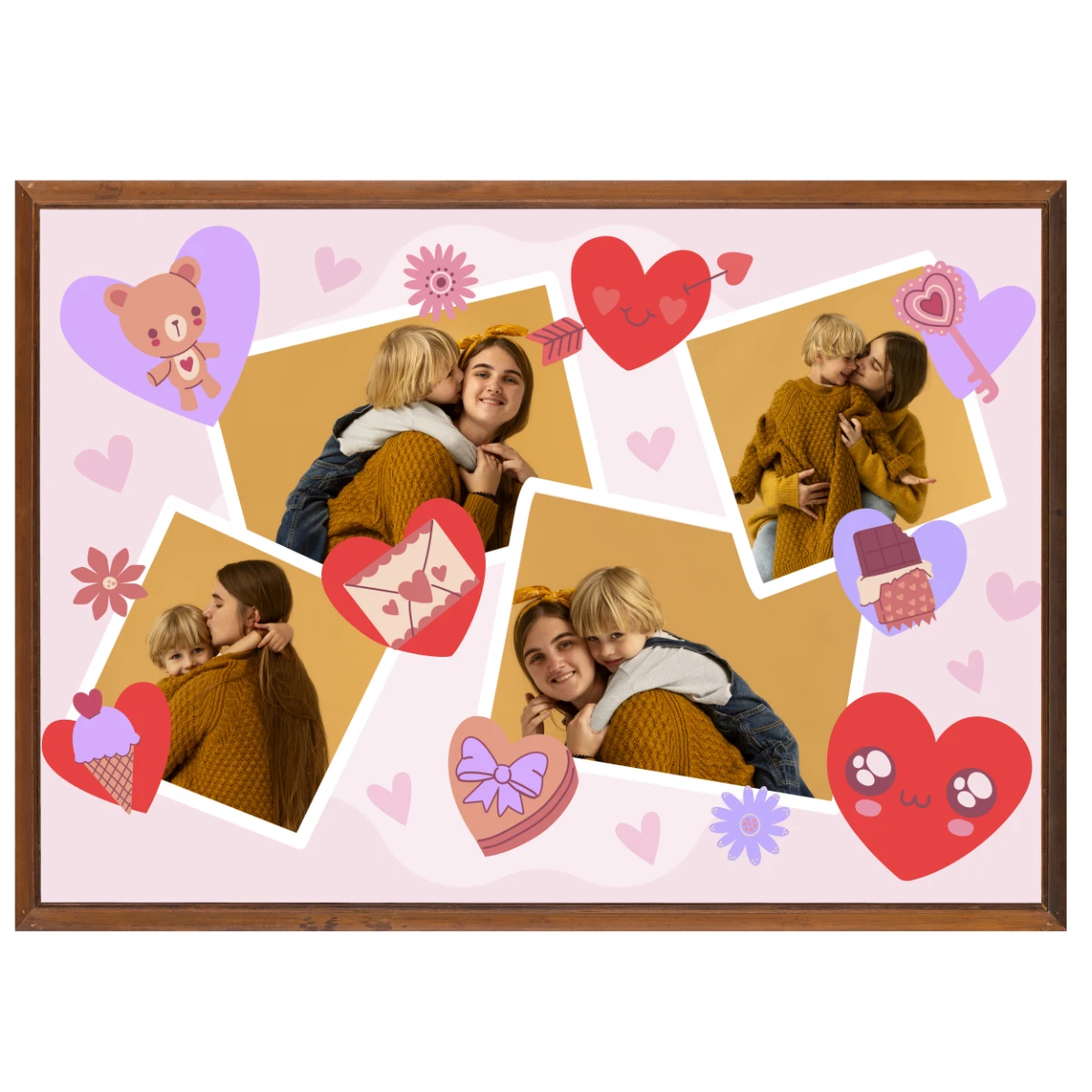 Anneler Gününe Özel Tablo - Poster Özel Gün ( Model -27) 