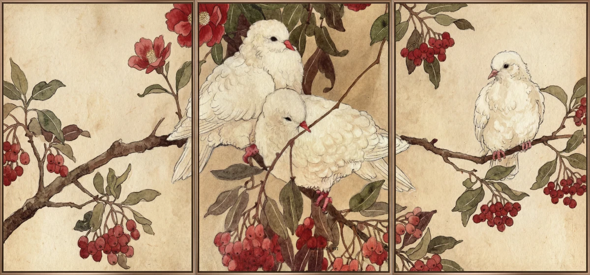 Statik Tutunma Özellikli Tablo - Poster Hayvan (Model- 27) 