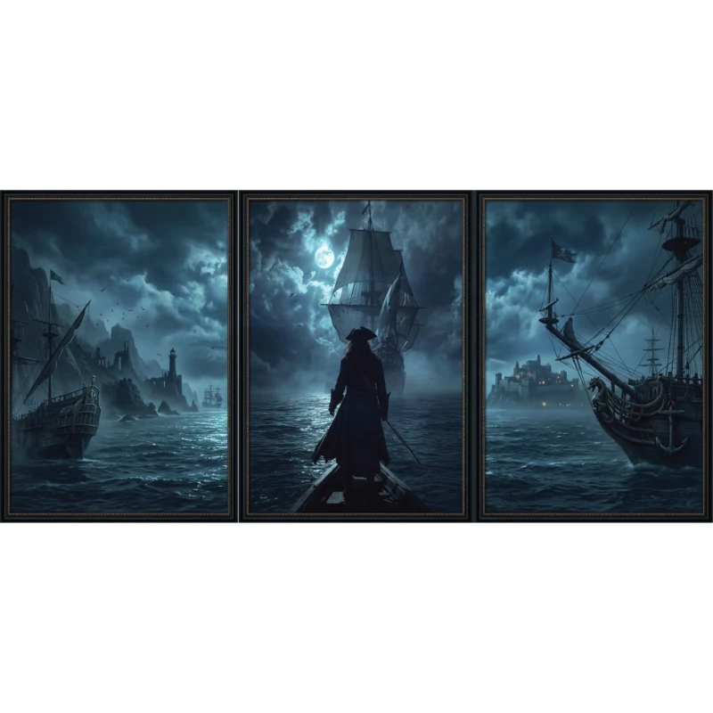 Statik Tutunma Özellikli Tablo - Poster Anime (Model- 7)