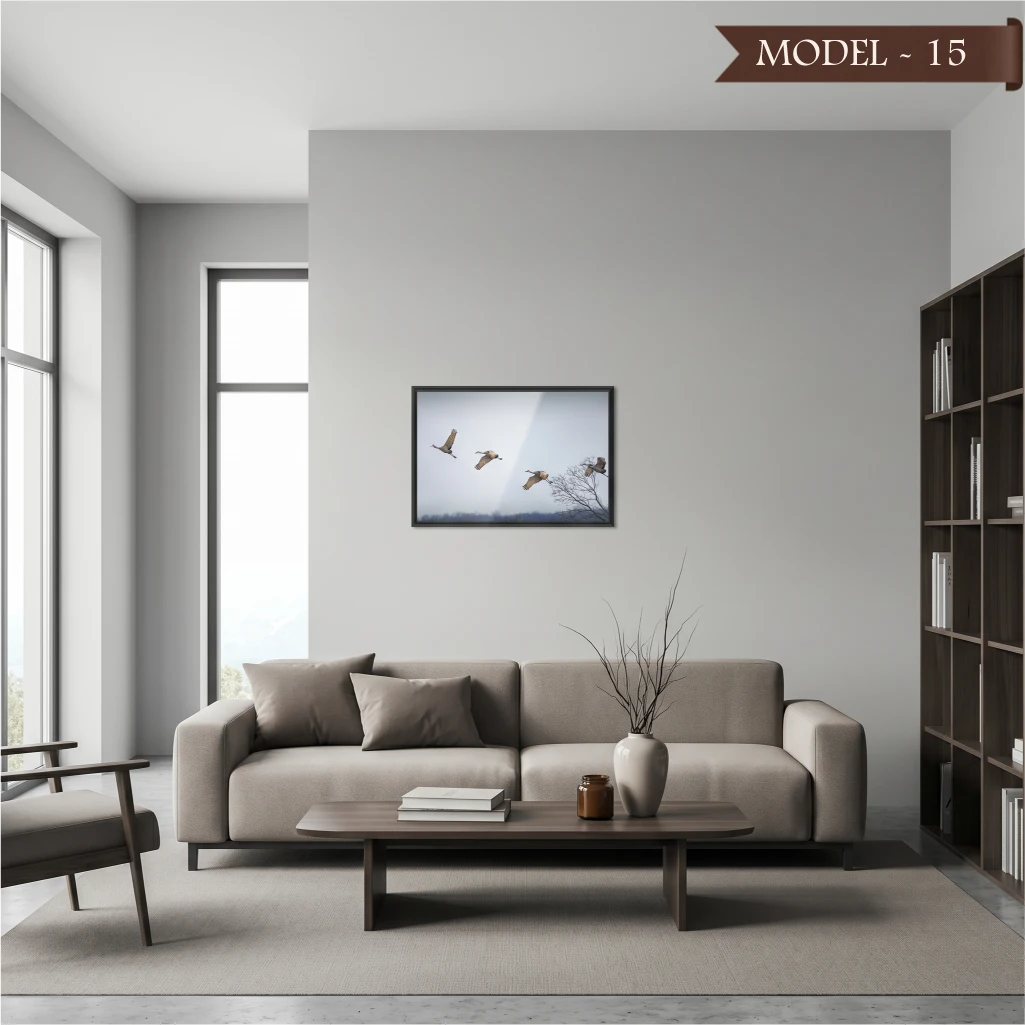 Cam Görünümlü Yapışkanlı Tablo Hayvan (Model- 15)