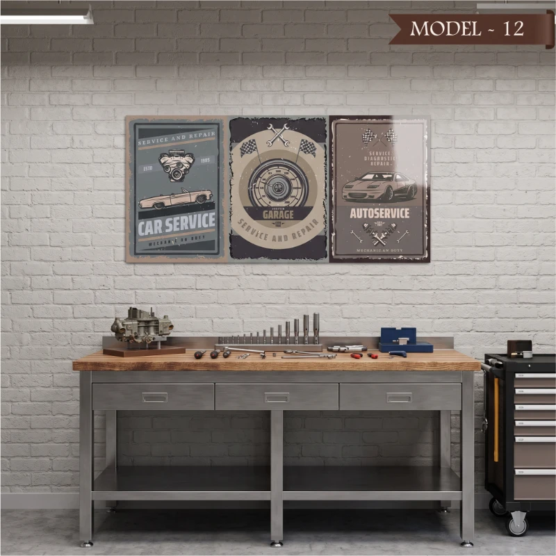 Cam Görünümlü Yapışkanlı Tablo Diğer (Model- 12)