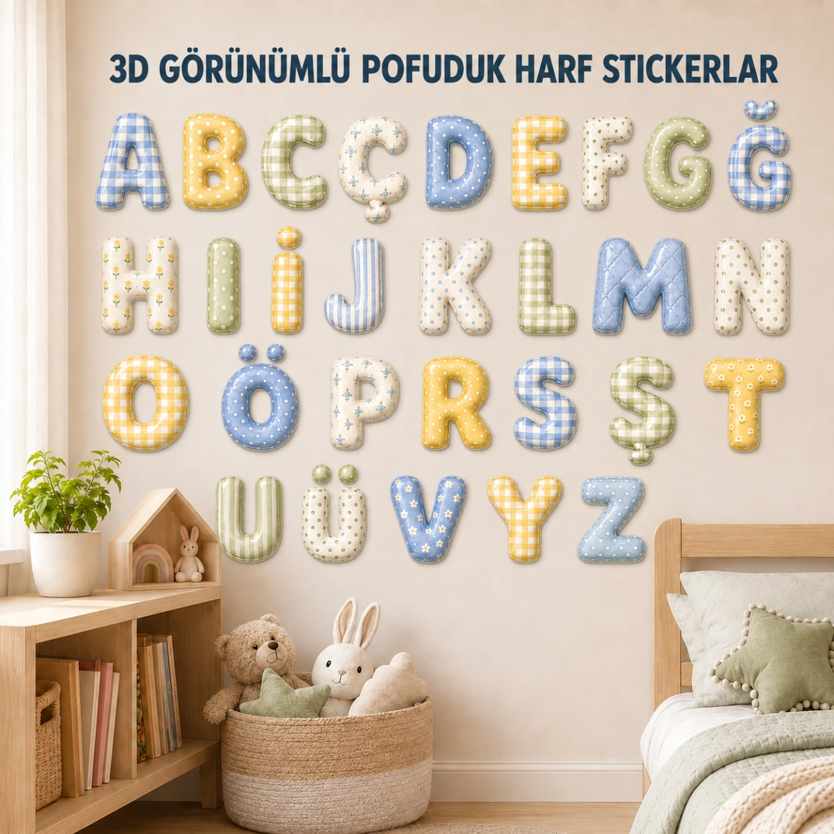 Harf Sticker 