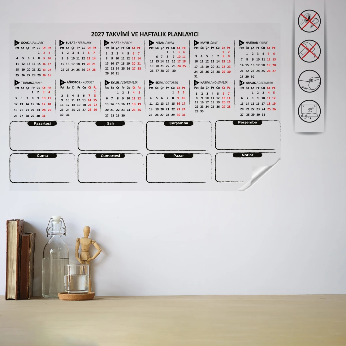 Statik Kağıt 2027 Mini Yıllık Plan (Model-3)