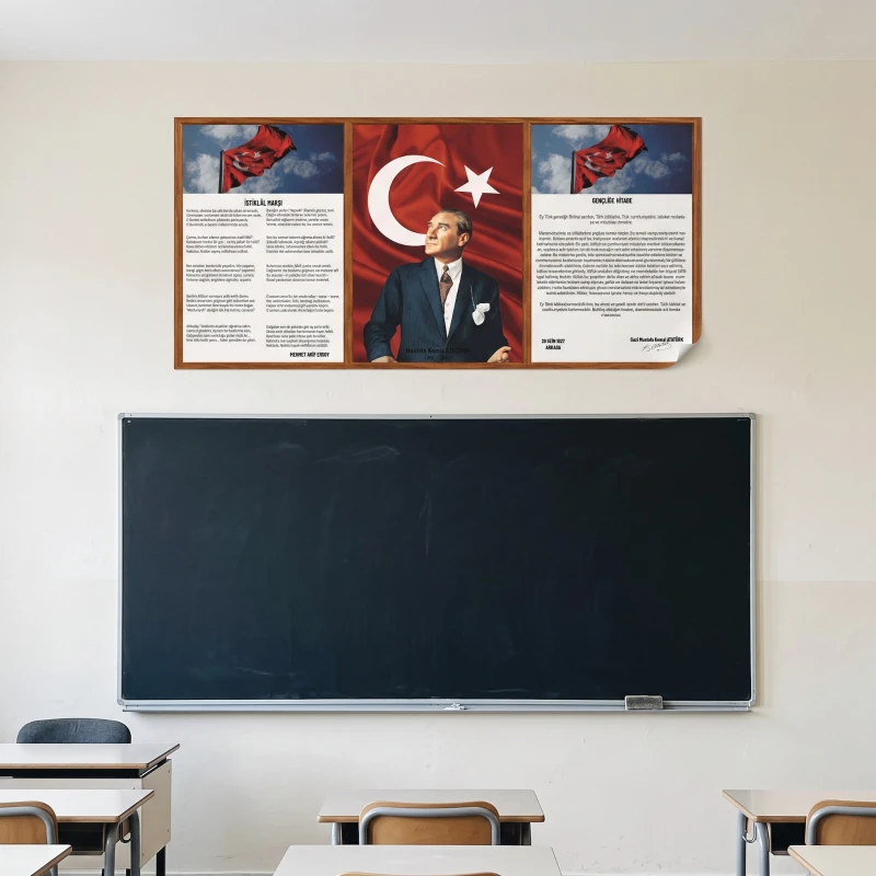 Statik Kağıt Milli Levha (Model- 3)