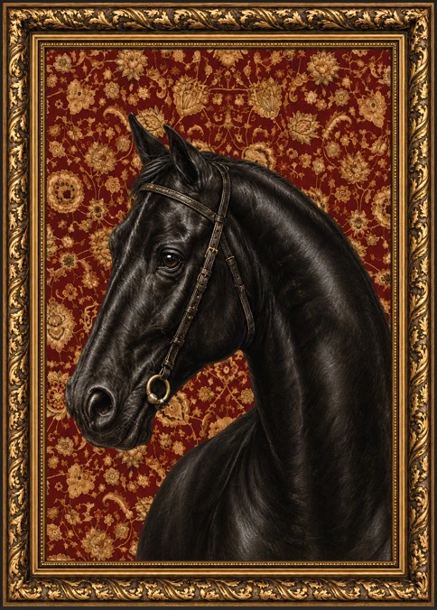 Statik Tutunma Özellikli Tablo - Poster Hayvan (Model-35)