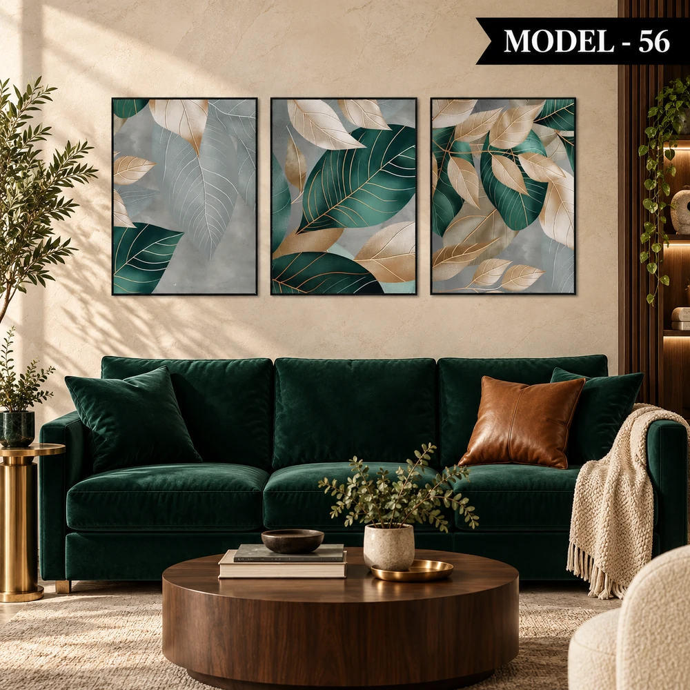 Yapışkanlı Keçe Tablo - Poster Çiçek (Model- 56)